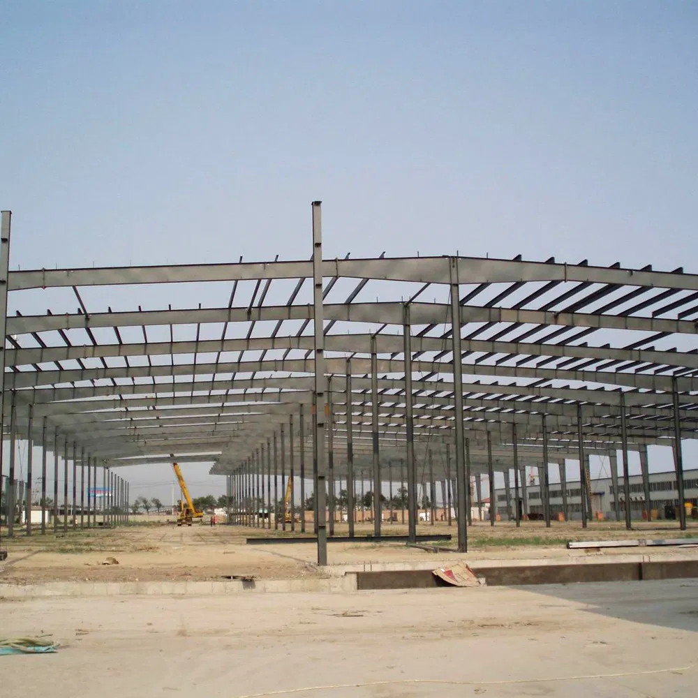 Casas modulares prefabricadas industriales, fábrica de metal, almacén, edificio de estructura de acero