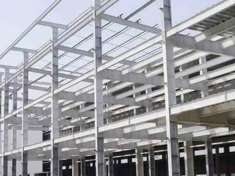 Estructura modular prefabricada de metal ligero, marco de acero, granero, gallinero, garaje, villa, cobertizo, almacén, taller, fábrica, edificio de casas
