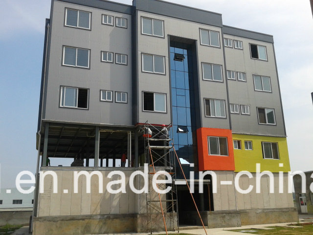 Edificio residencial modular de varios pisos
