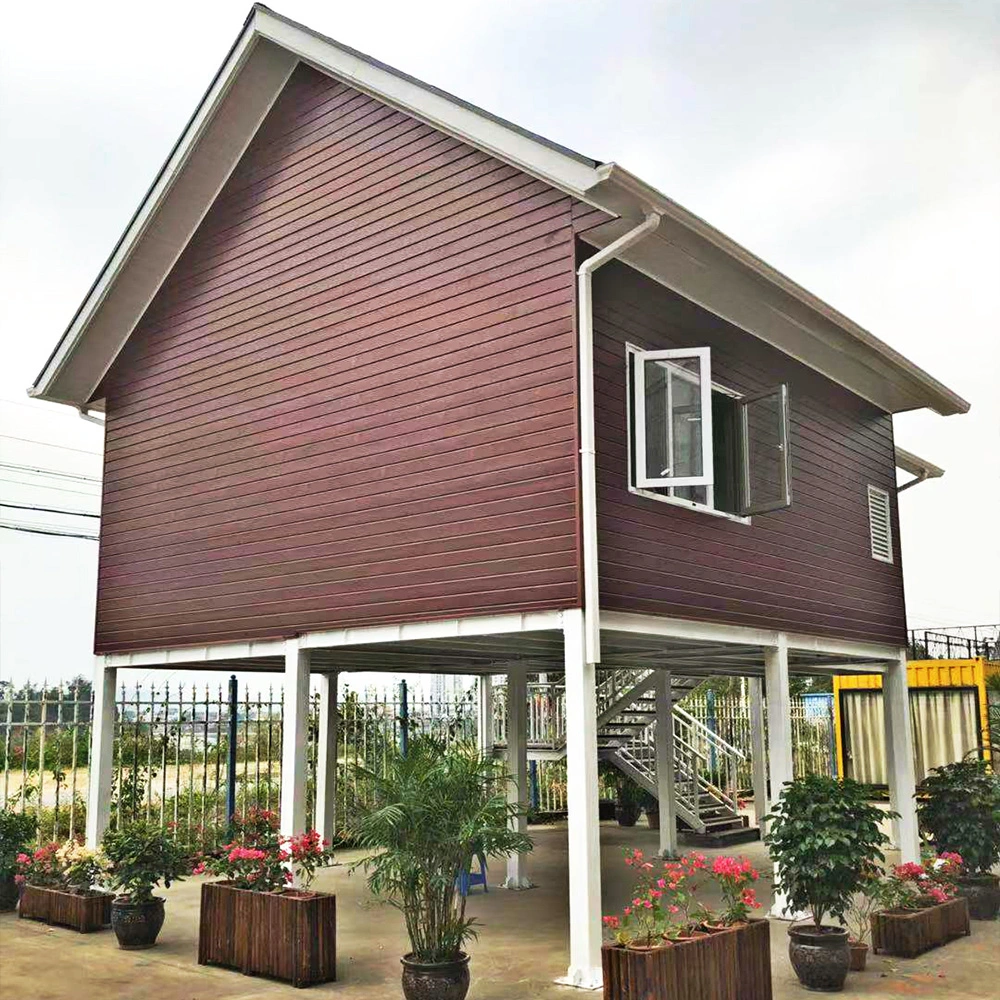 Casa prefabricada de villa con estructura de acero modular asequible