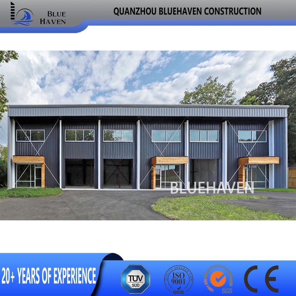 Taller de Fabricante Modular de Construcción Salón Industrial Almacén Prefabricado Estructura de Acero Edificio Prefabricado