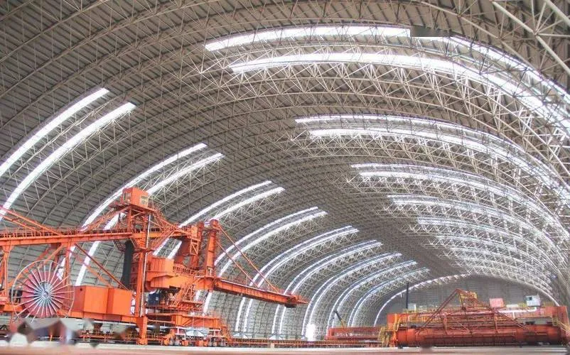 Diseño Modular de Estructura de Rejilla Espacial de Acero para Edificio Gimnasio Casa Prefabricada