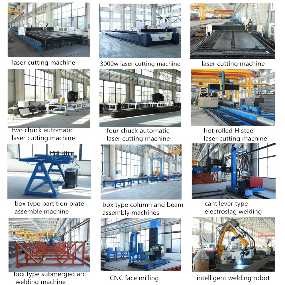 La estructura de bastidor de acero Modular Industrial depósitos prefabricados para la construcción de la construcción