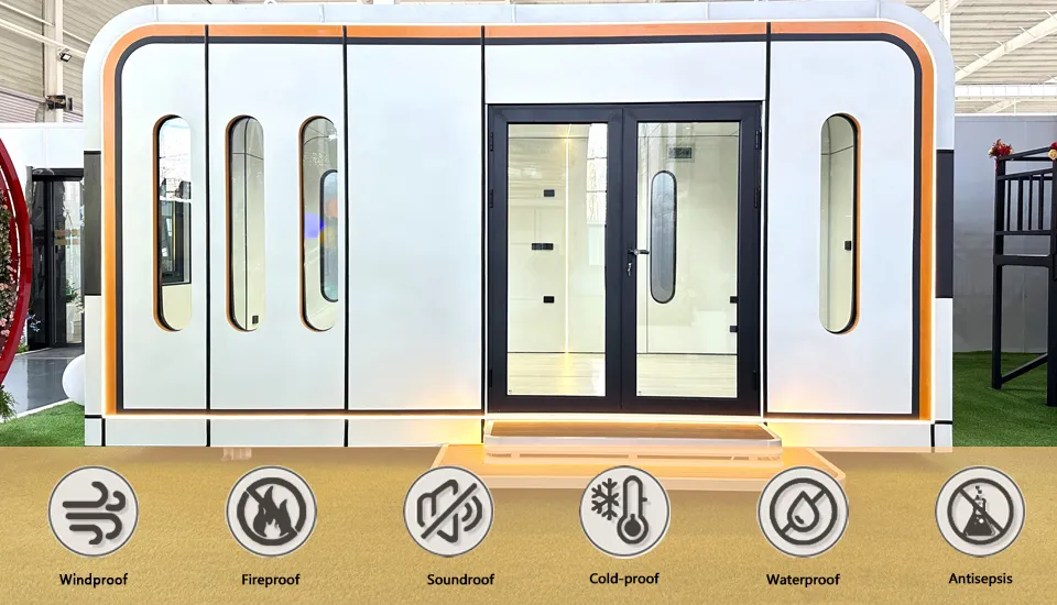 Cabina de Apple moderna