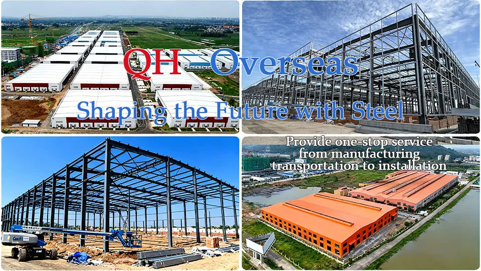 Casa Modular Edificio de Estructura de Acero de Gran Espacio Multi Historia Sostenible de Montaje Rápido