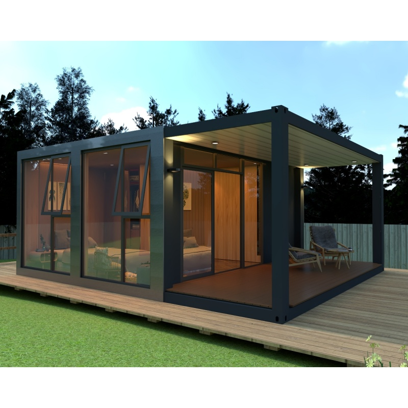 Fábrica de diseño panel sándwich modular moderno portátil prefabricado lujo dormitorio taller oficina edificio sala de estar