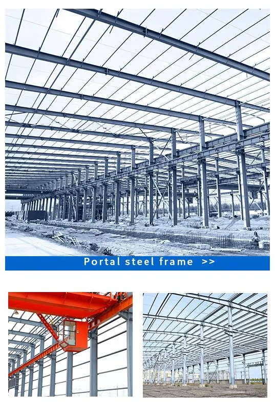 Estructura de acero y componentes prefabricados