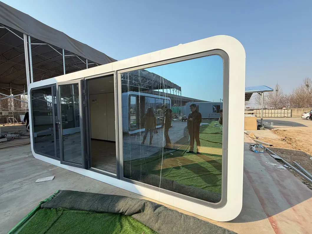 Casa modular prefabricada móvil personalizable Casa manzana Casa cápsula con diseño único