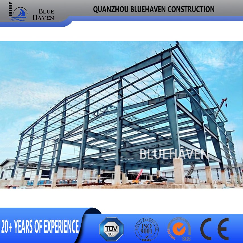 Taller de Fabricante Modular de Construcción Salón Industrial Almacén Prefabricado Estructura de Acero Edificio Prefabricado