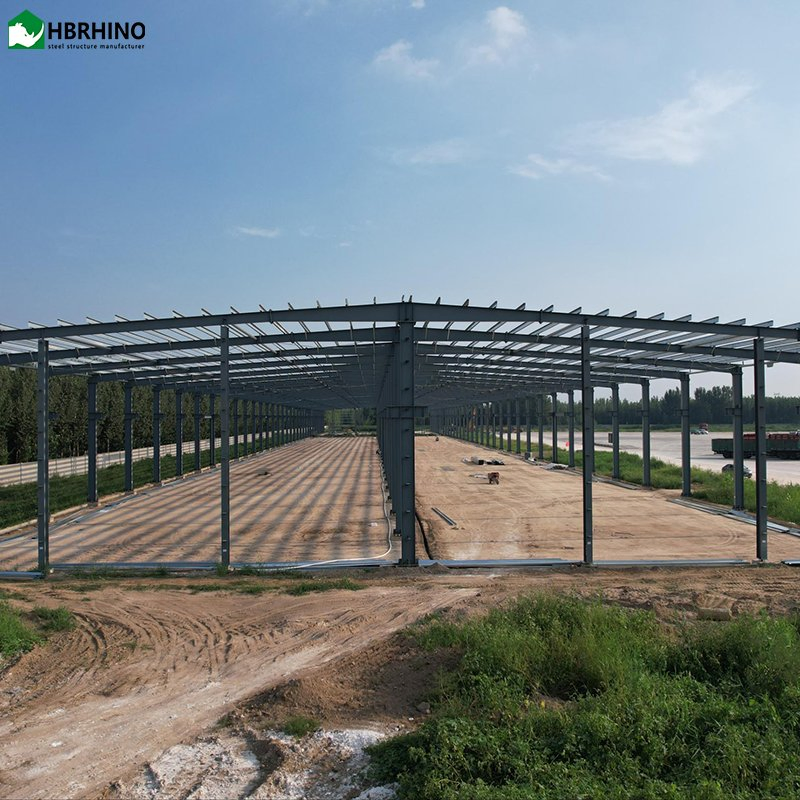 Talleres, fábricas, almacenes, edificios modulares de acero prefabricado de varios pisos