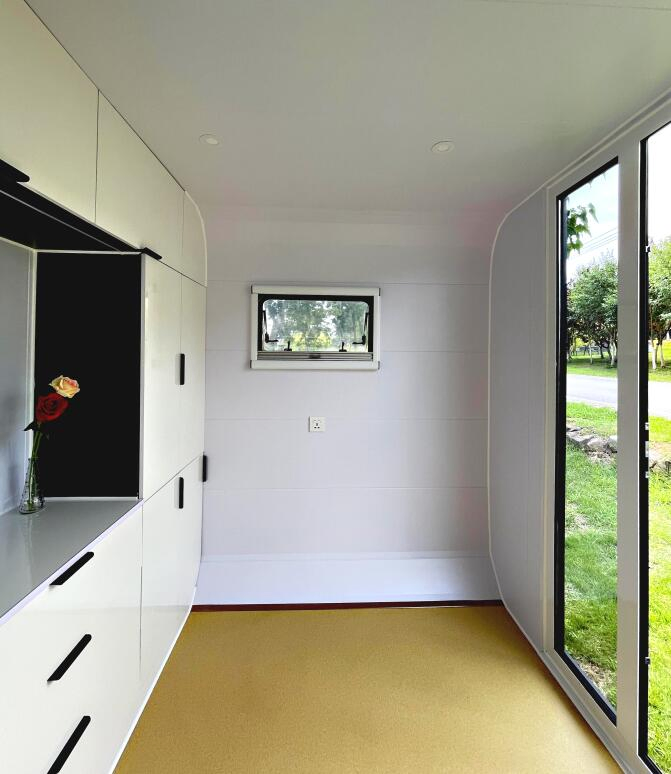 Casa Modular Prefabricada Inteligente de Lujo Suihe 3m Casa de Cápsula Espacial