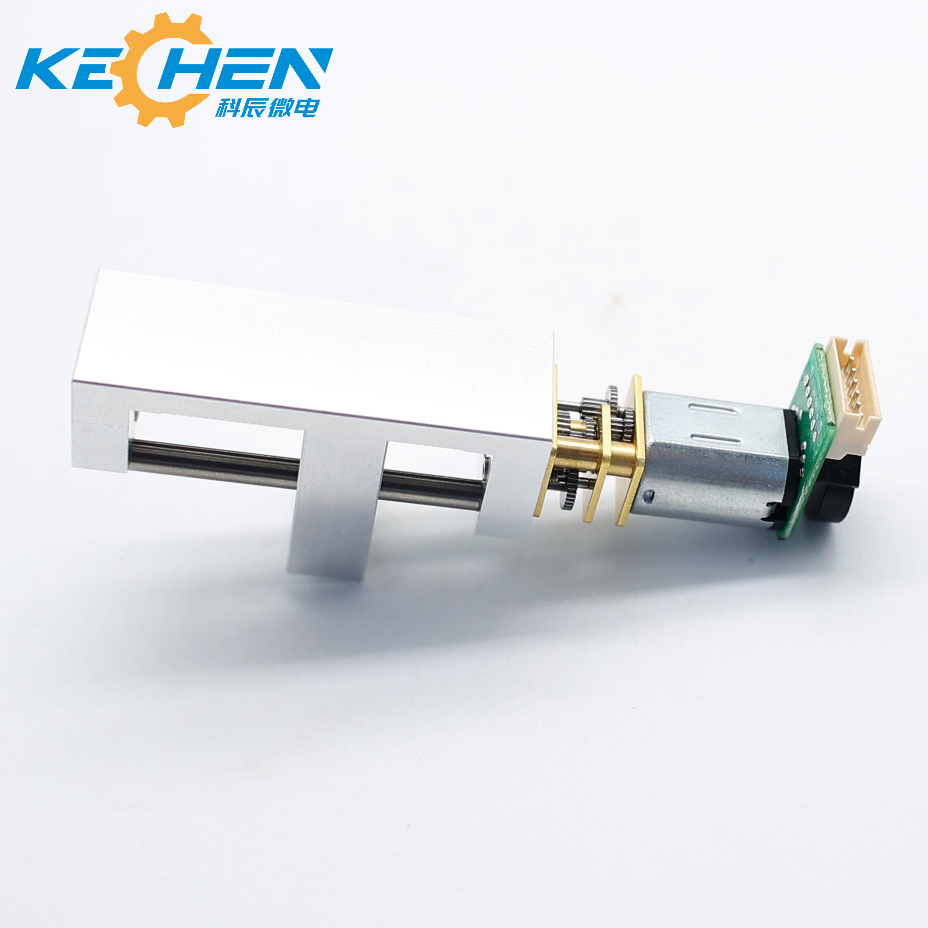 Long Shaft 30mm Travel Linear Gear Motor N20 12mm with 5v 12v 24v Permanent Magnet Brush Commutation