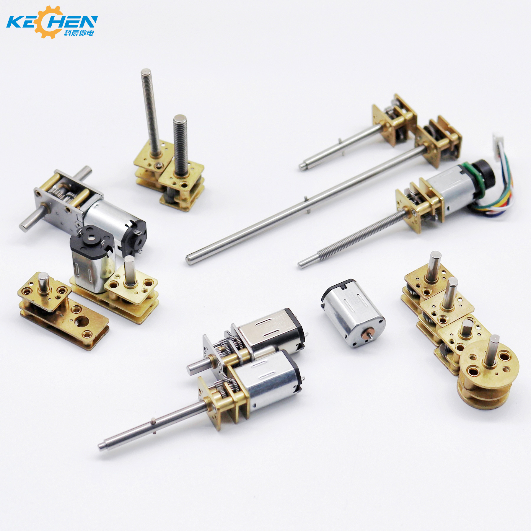 Customized N20 6V DC Motor with 12mm Smart Lock Brush Commutation and Permanent Magnet Construction Customized DC Gear Motor