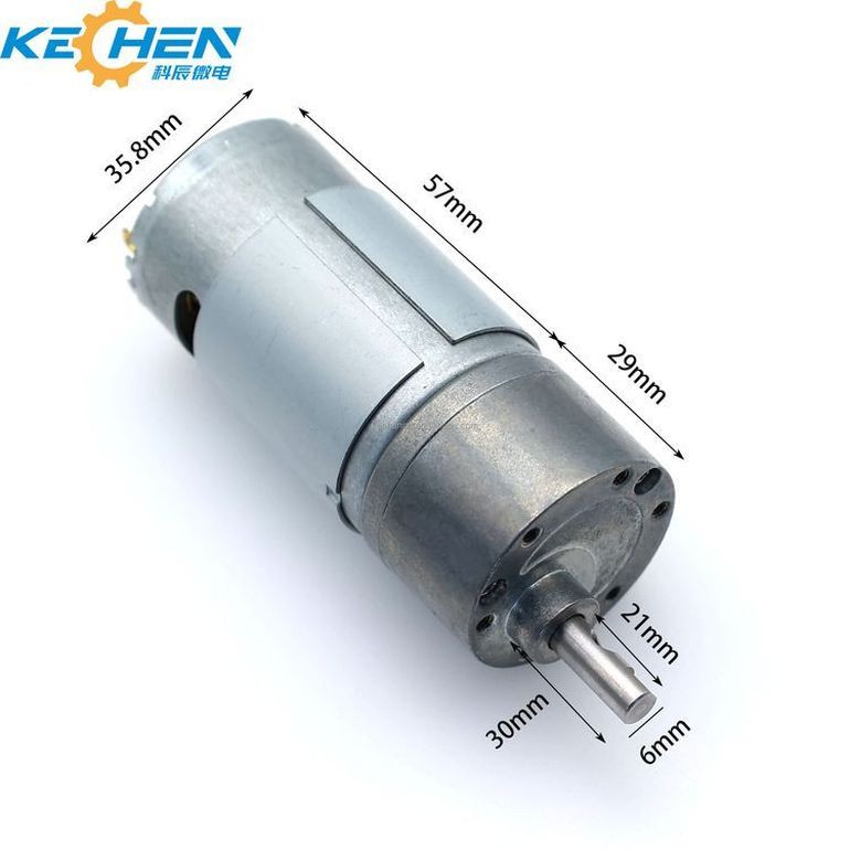 12V 24V Grill Motor 24v 12v DC Motor 37GB-555 Geared 24V Brushless DC Gear Motor