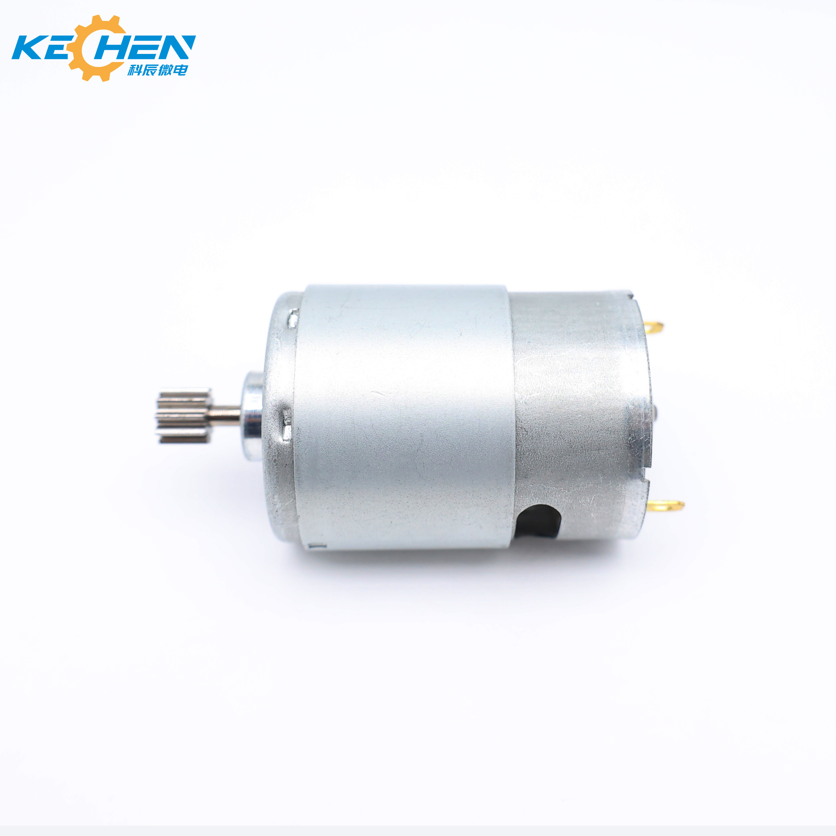 RS-555 36mm Electric DC Motor 6V 8000RPM Large Torque Starter Gear Air Pumps with 3.7V ROHS Micro 3.7V Permanent Magnet Brush