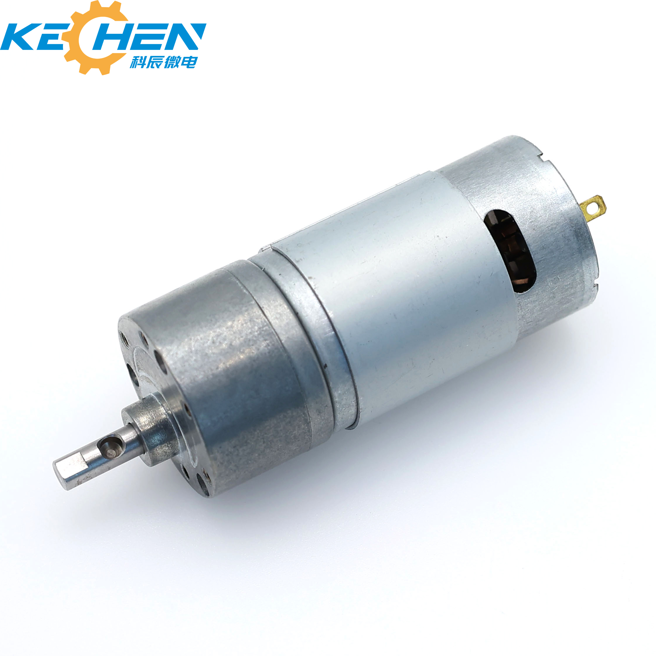 Customized 36MM High Torque DC 555 Motor Gear 24V 3NM Permanent Magnet Construction