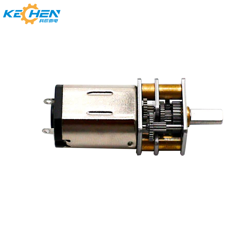 Customized N20 6V DC Motor with 12mm Smart Lock Brush Commutation and Permanent Magnet Construction Customized DC Gear Motor