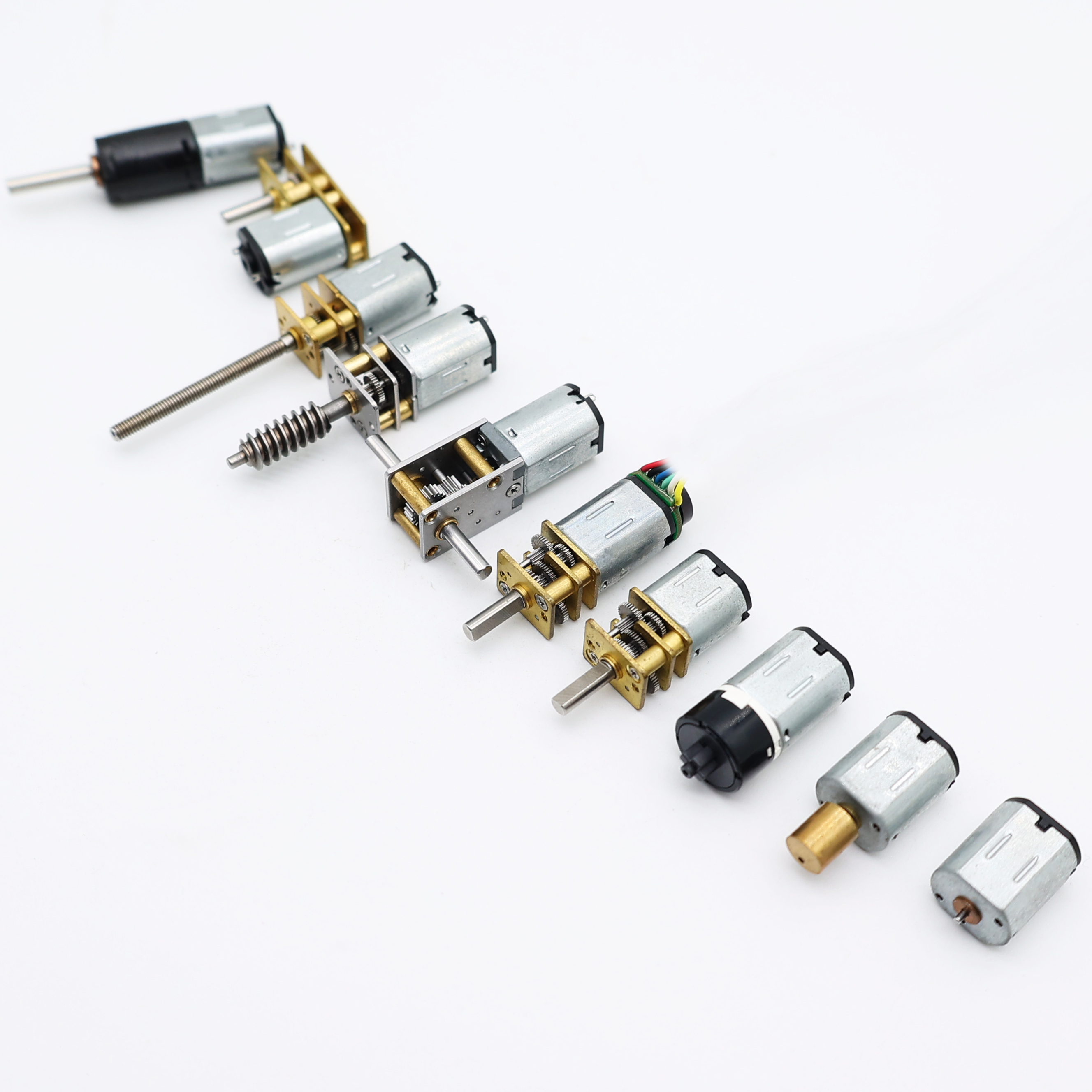 Mini DC Small Gear Motor N20 12mm 3V 4.5V 5V 6V 12V for Robotics Electric Lock Permanent Magnet Brush ROHS Home Appliance