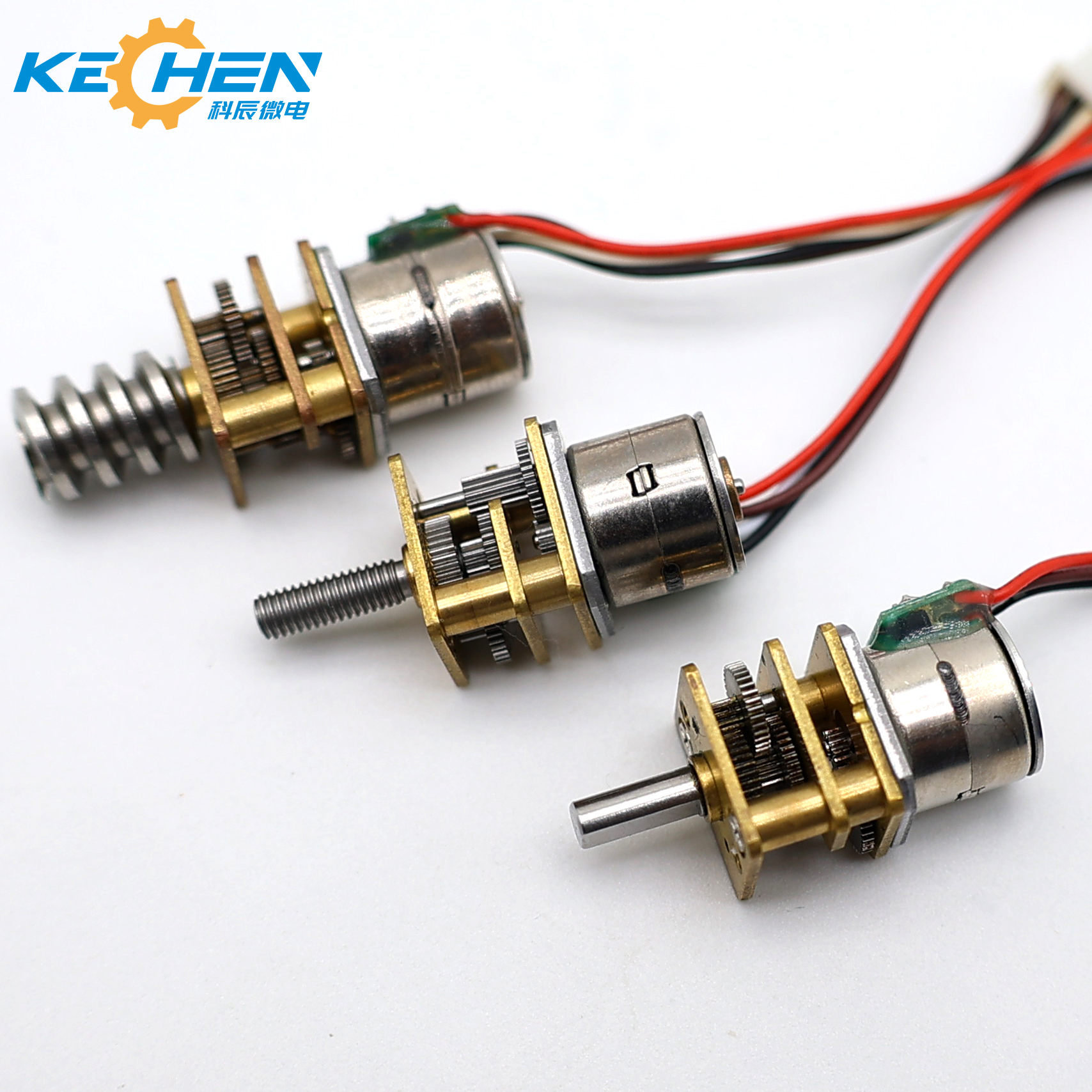 ROHS Certified 10mm DC Gear Stepper Motor with M3 Threaded Shaft Linear Pattern Permanent Magnet for Linear Motion Applications
