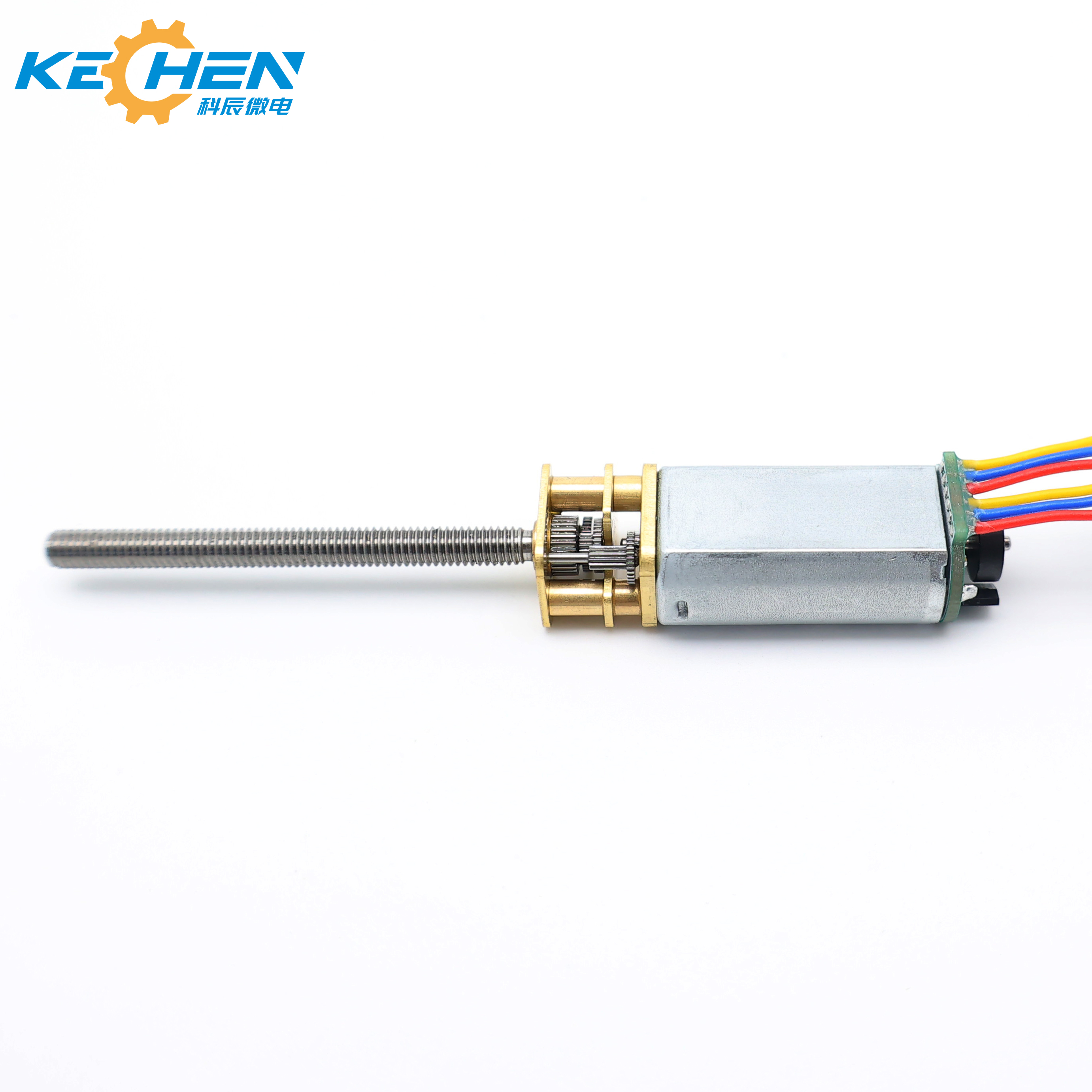 Customized 5V Linear Actuator Micro Metal Geared Encoder 6V 155RPM 16mm Low 24V Permanent Magnet Durable Brush DC Motor