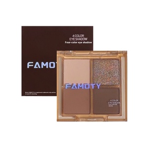 Private Label Daily Makeup Custom 4 Colors Glitter High Pigment Eye Shadow Palete Shimmer Matte Pigment Eyeshadow Palette Powder