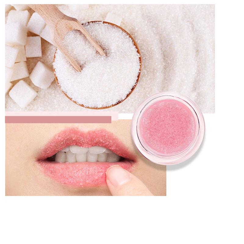 Moisturizing Exfoliating Skin Care Strawberry Flavor Pink Body Face Lip Scrub