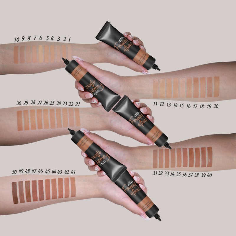 Matte Foundation Swatches