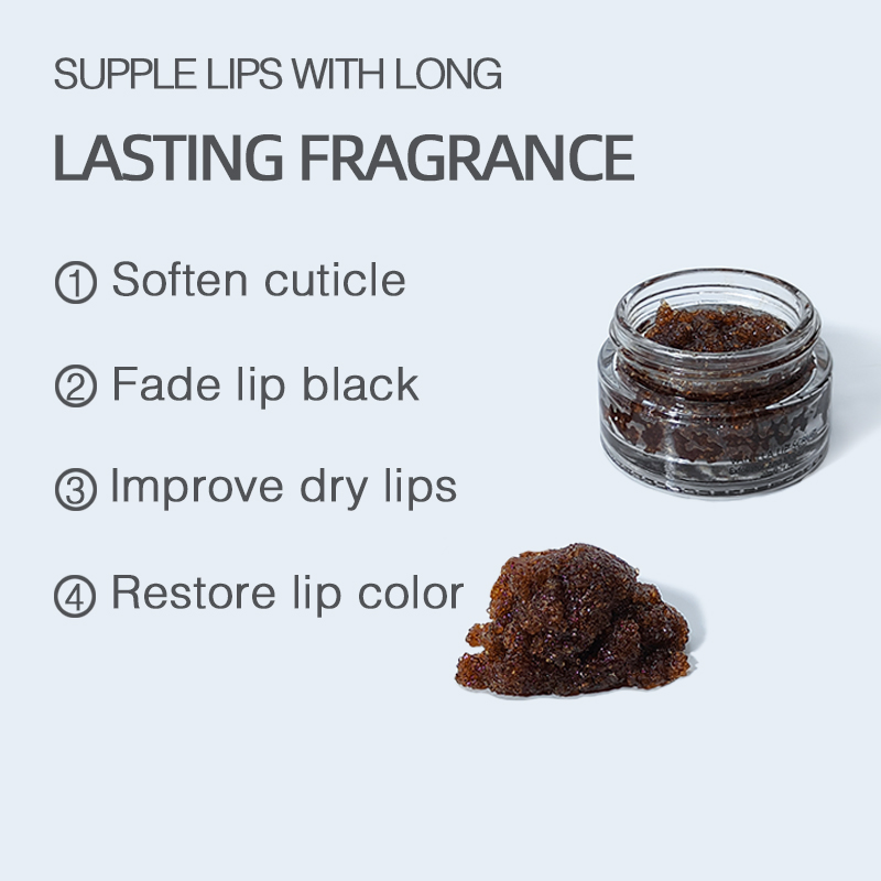 Beauty Cosmetics Lip Care Exfoliating Dead Skin Remover Vanilla Lip Scrub