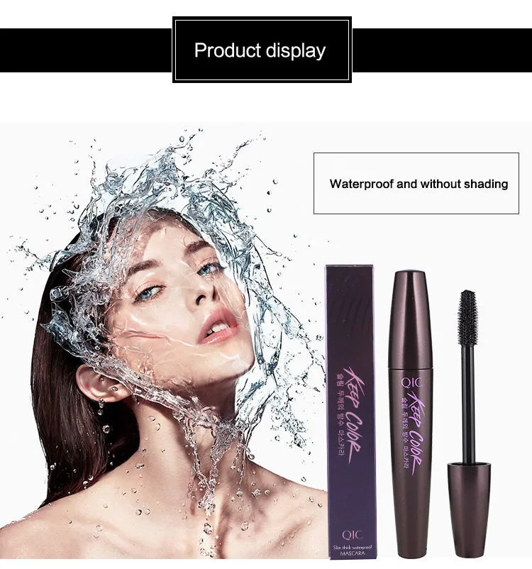 Wholesale Custom Private Label 3D Fiber Vegan Waterproof Mascara for Lady Makeup