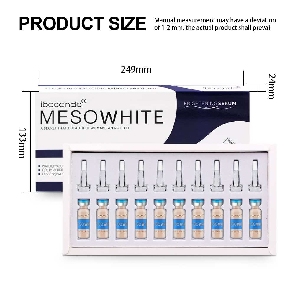 Meso Bb White Serum Glow Derma Pen Bb Cream for Skin Whitening Mesotherapy for Semi Permanent
