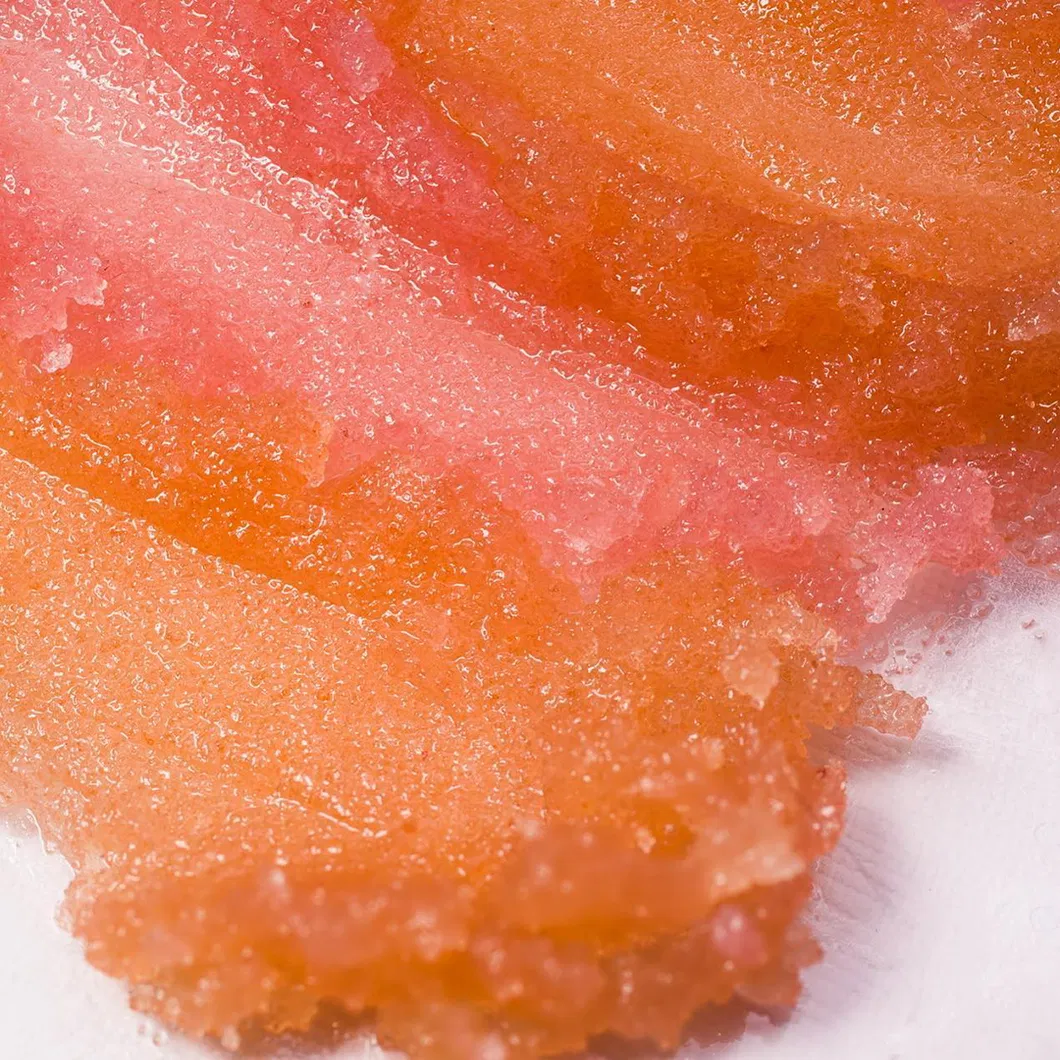 Private Label Vegan Pink Peach Natural 2 in 1 Lip Mask Lip Scrub Wholesale