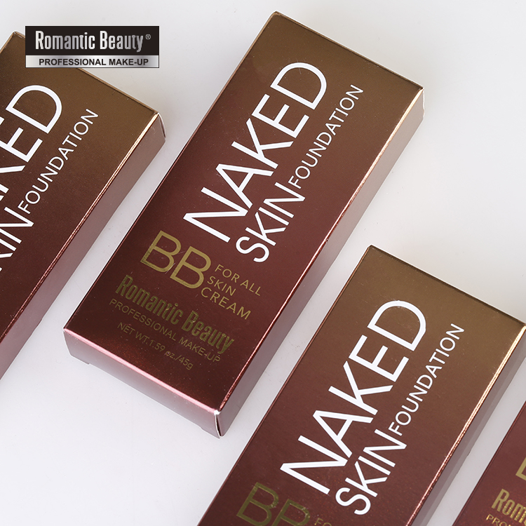 Romantic Beauty Waterproof Cosmetics 45g Mineral Face Foundation BB Cream Liquid Base High Definition Smoothing Makeup