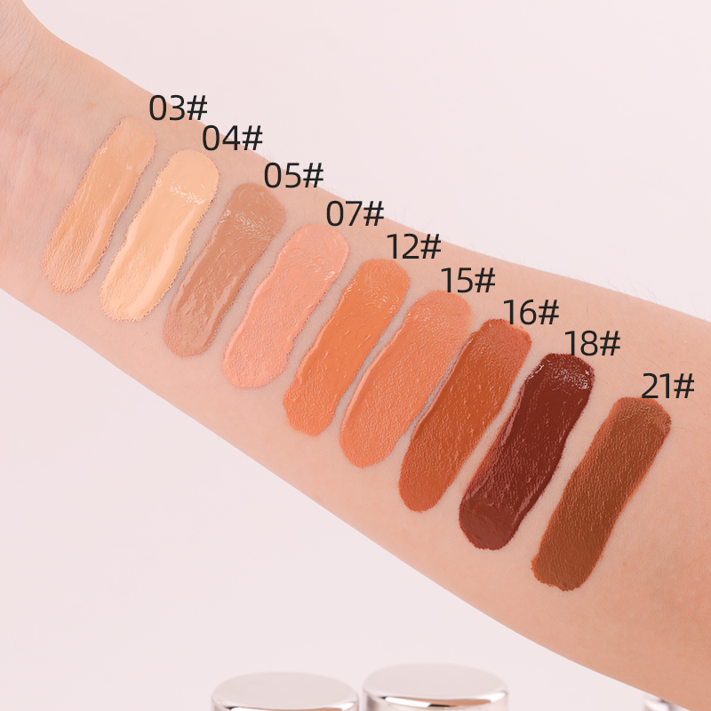 TY New Arrival Light Customize Long Lasting and Waterproof Moisturizing Liquid Foundation