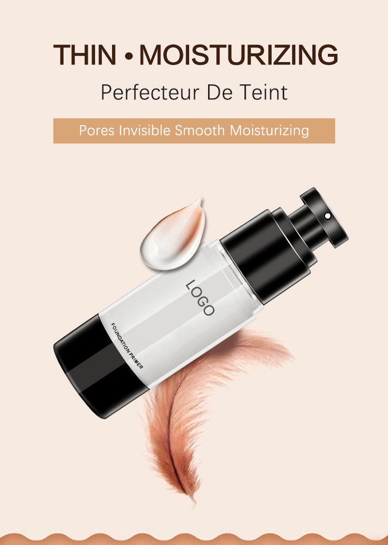 Custom Logo Primer Pore Minimizing Oil Control Matte Face Primer Private Label Long Lasting Makeup Base Wholesale Makeup Primer