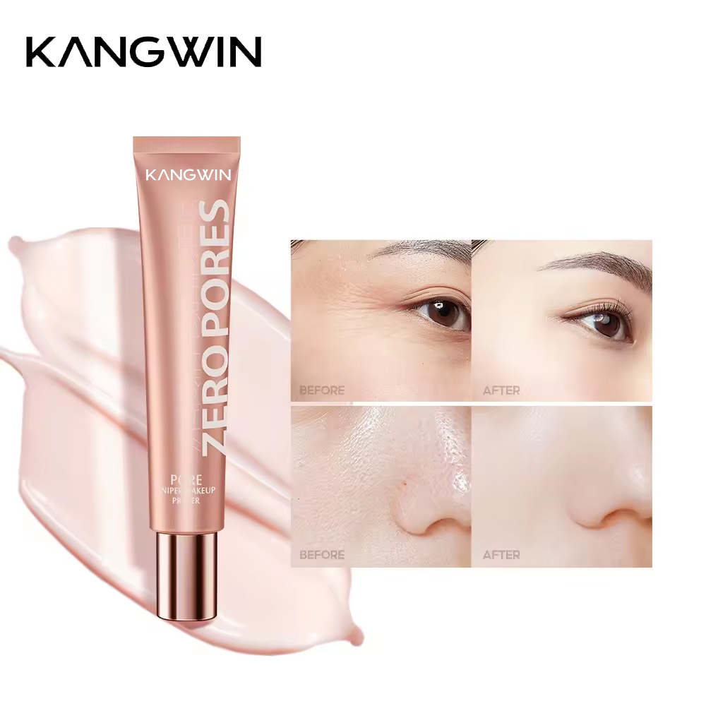 High Quality Cruelty Free Vegan Liquid Mineral Makeup Face Primer Zero Pore Defender Concealer Moisturizer Matte Brightening