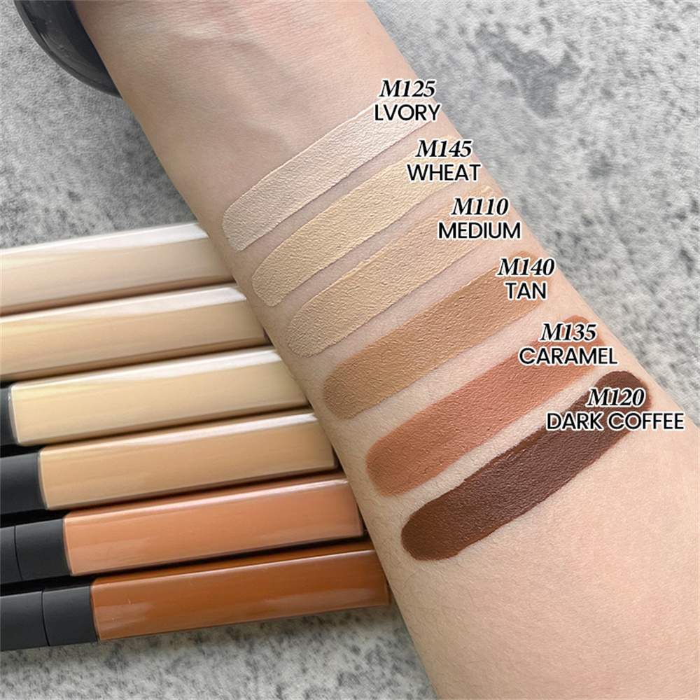 Long Lasting Matte Finish Liquid Concealer Full Coverage Concealer Makeup Private Label OEM