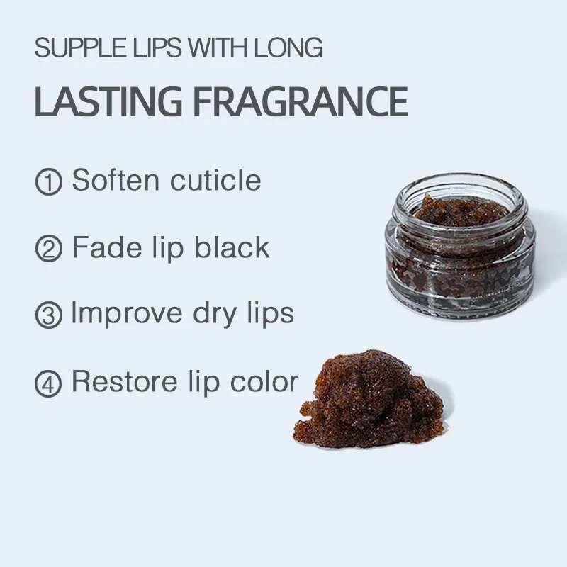 Beauty Cosmetics Lip Care Exfoliating Dead Skin Remover Vanilla Lip Scrub