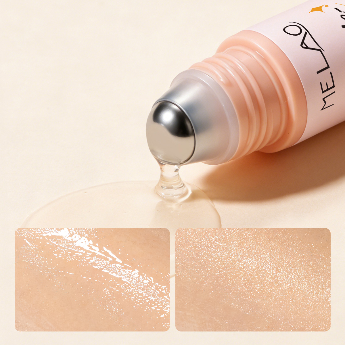 Private Label Anti-Aging Revive Peptide Caffeine Eye Serum Hydrating Smoothing Under Eye Serum Roller For Wrinkles Dark Circles