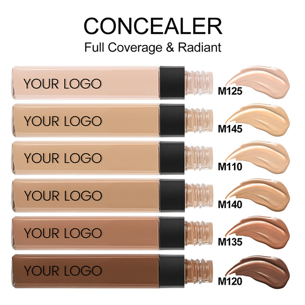 Long Lasting Matte Finish Liquid Concealer Full Coverage Concealer Makeup Private Label OEM