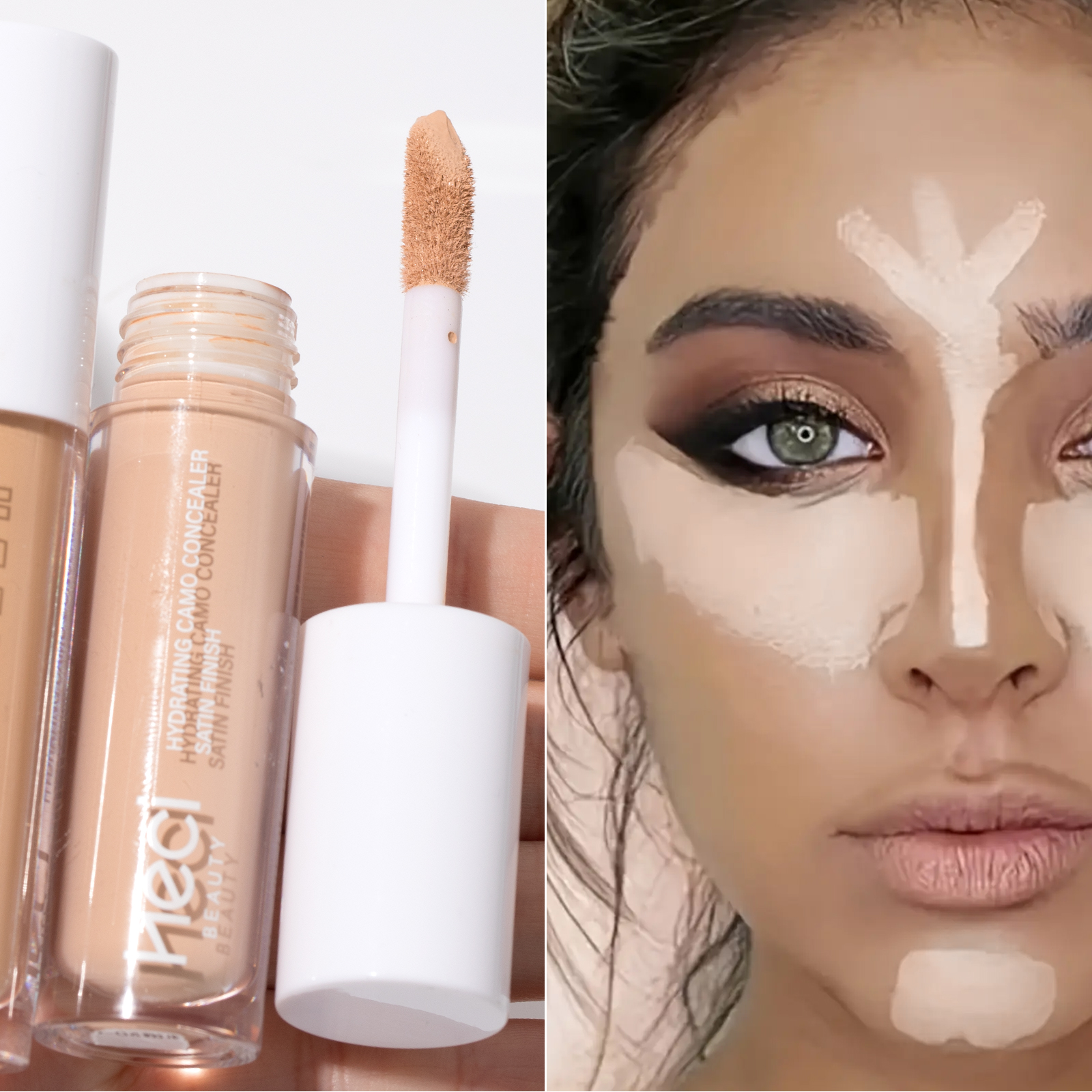 5 Colors Silky Smooth Liquid ConcealerBuildable Coverage for Under Eye Brightening High Definition Liquid Concealer