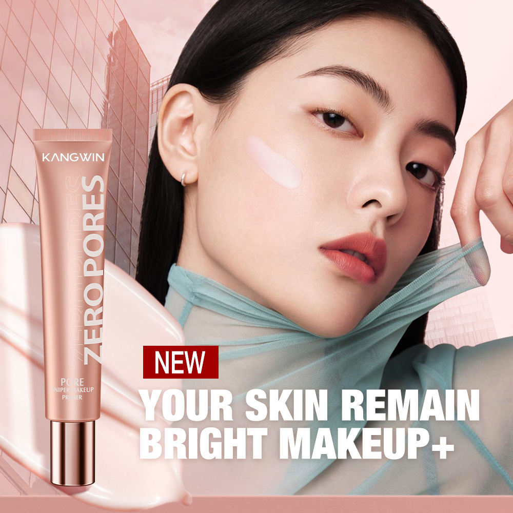 High Quality Cruelty Free Vegan Liquid Mineral Makeup Face Primer Zero Pore Defender Concealer Moisturizer Matte Brightening