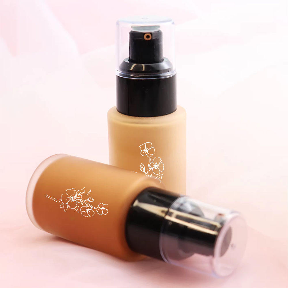 Long-Lasting Mineral BB Cream Liquid Foundation Sunscreen Brightening Tone Skin Concealing Breathable