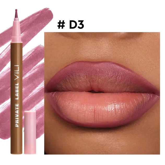 Long-Lasting Makeup OEM/ODM Custom Water Proof Smudge Proof Lip Liner