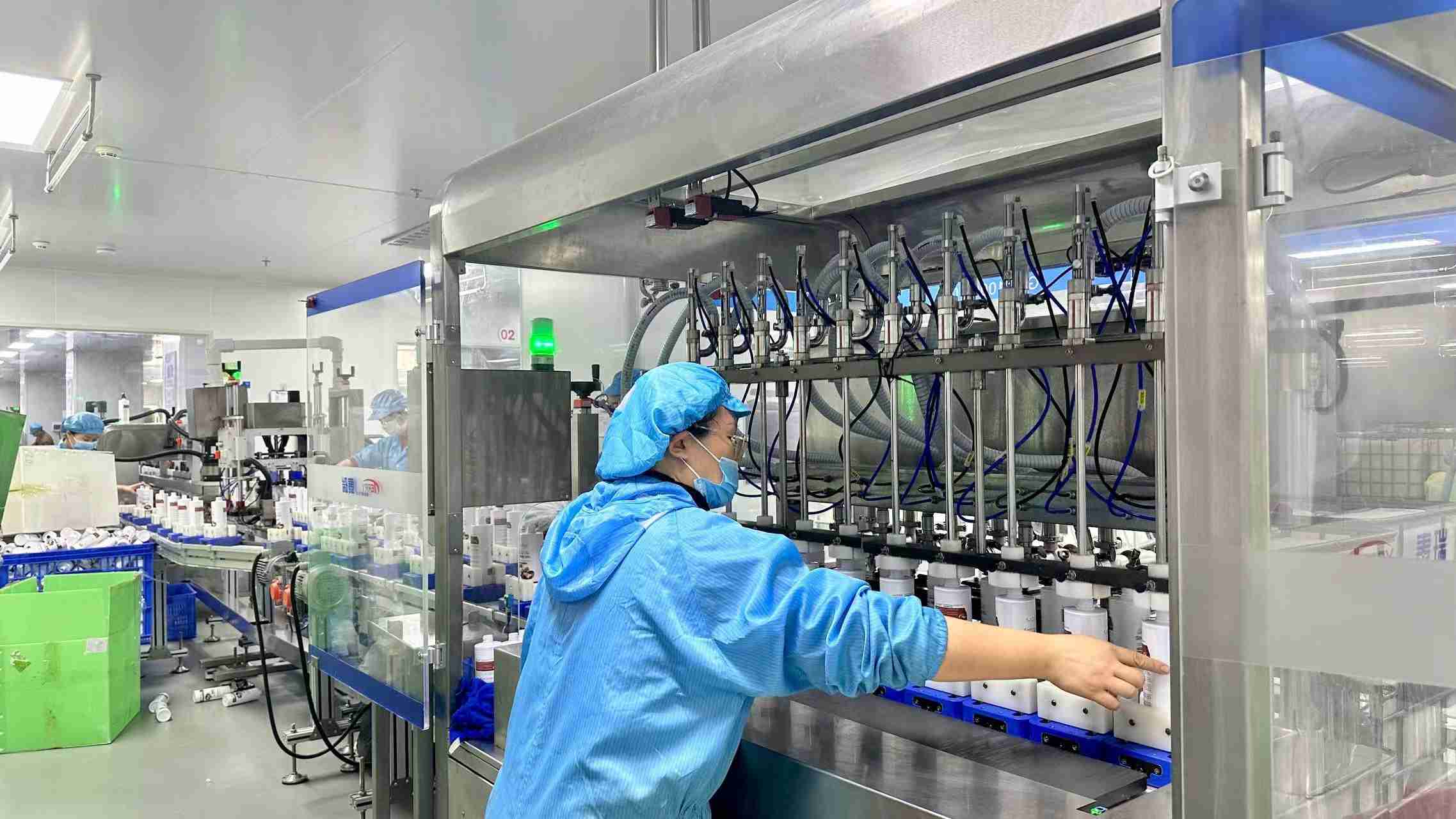 Bremma Beauty automatic filling machine for high-volume production