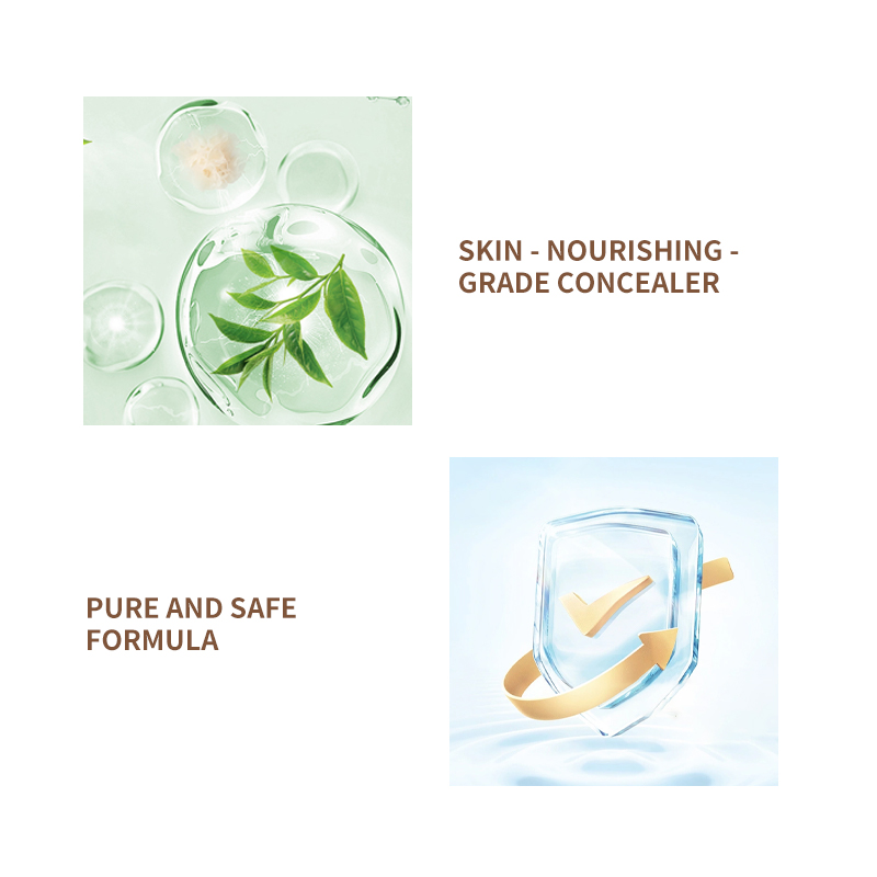 Soft Focus Concealer Nourishing with Olive Oil Centella Asiatica for Dark Circles Acne Marks Silky Cream Texture Concealer