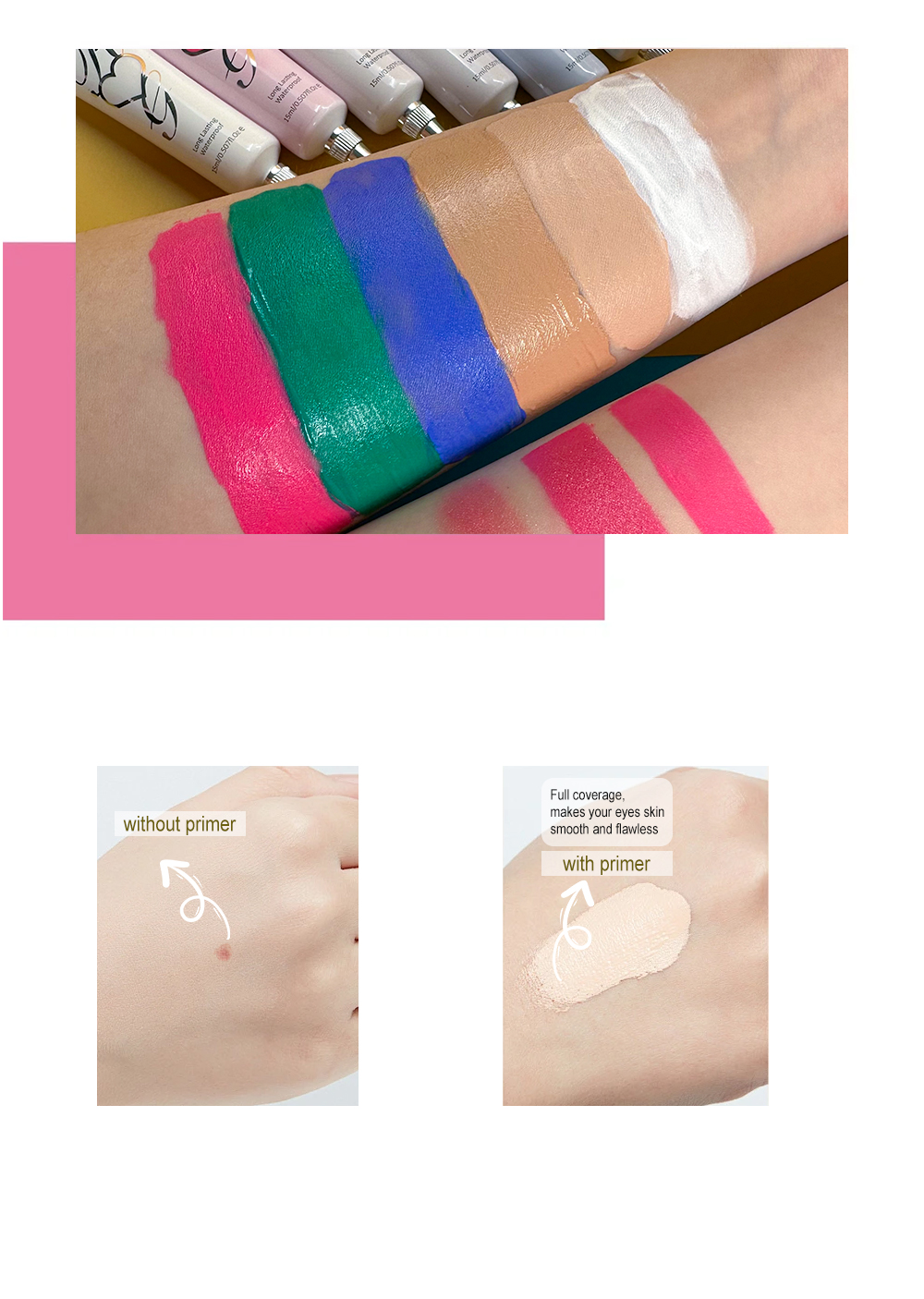 Cosmetics Eyeshadow Base Showcase 5