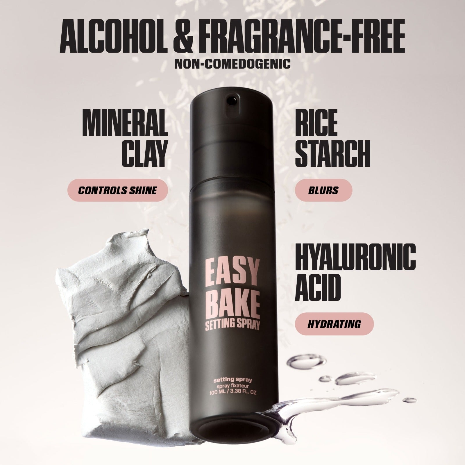 High Quality Easy Lock Setting Spray Waterproof Mineral Oil Control Natural Finish Face Makeup Primer Long Lasting Mist for All
