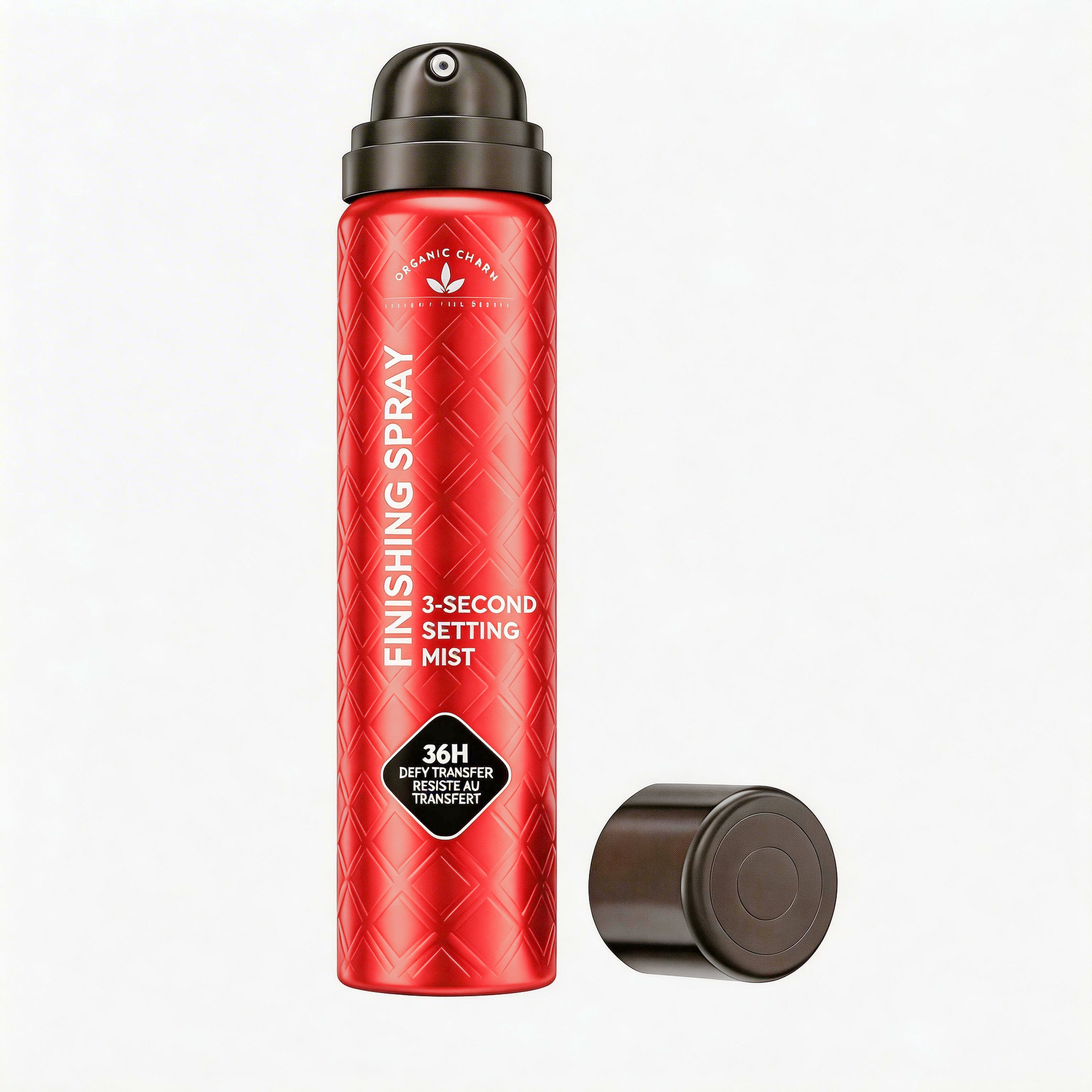 Private Label 3 Second Setting Spray For Microfine Mist 36HR Lock Makeup Extender Sweatproof Transfer Resistant