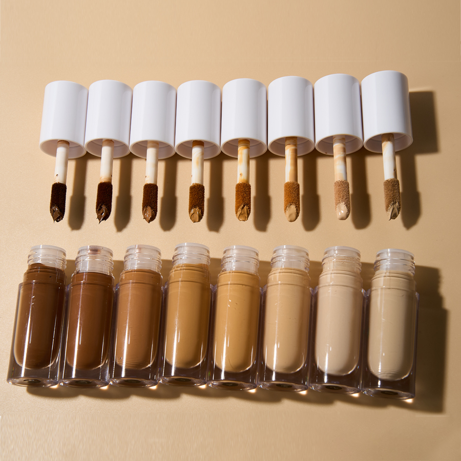 LOW MOQ Make Your Own Liquid Concealer Makeup Full Coverage Private Label Waterproof 8 Color Foundation Concealer Pen SticK