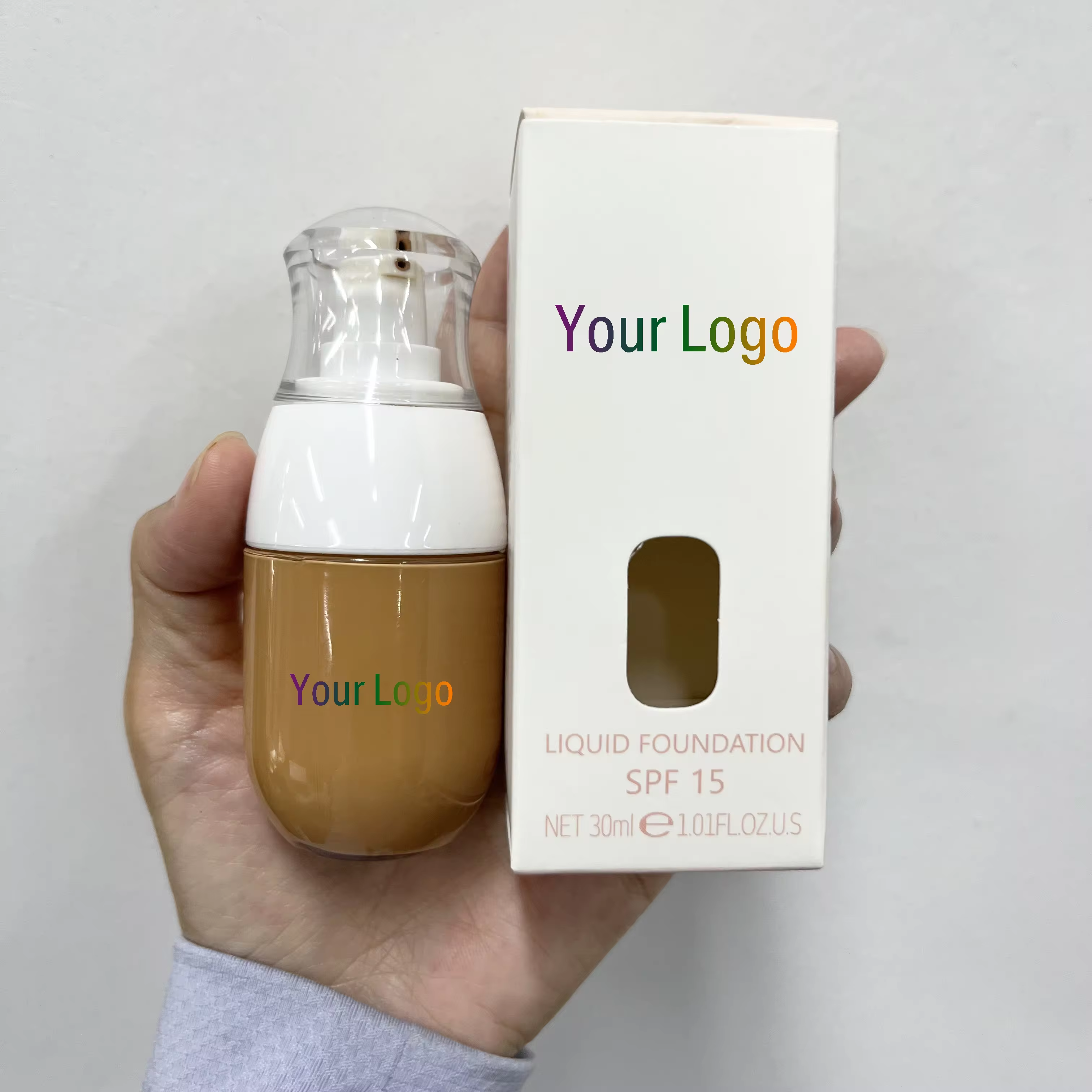 Full Coverage Oil Free Foundation Packaging